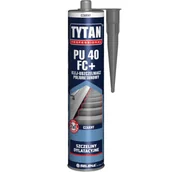 Kleje i inne preparaty budowlane - Klej uszczelniacz poliuretanowy PU 40 FC+ czarny 300 ml TYTAN PROFESSIONAL - miniaturka - grafika 1