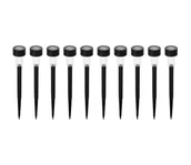 Lampy ogrodowe - ZESTAW 10x LED Lampa solarna 10xLED/0,06W/1,2V 6000K IP44 - miniaturka - grafika 1