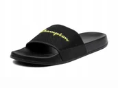 Klapki i japonki męskie - KLAPKI męskie CHAMPION DAYTONA S22316-KK006 sportowe na basen 44,5-45 - miniaturka - grafika 1