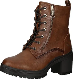 Mustang Damskie botki 1402-534, koniak, 38 EU, koniak, 38 EU - Botki damskie - miniaturka - grafika 1