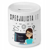 Skarbonki - SKARBONKA INFORMATYKA PROGRAMISTY SPECJALISTA IT z Nadrukiem ze Zdjęciem - miniaturka - grafika 1