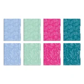 Notesy i bloczki - Brulion na spirali Herlitz B5 80k kratka ECO PP Mix Colors - miniaturka - grafika 1