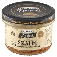 Pasztet i przetwory mięsne - Spichlerz Rusiecki Smalec z mięsem i skwarkami 160 g - miniaturka - grafika 1