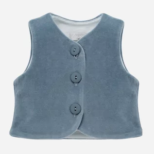 Swetry dla dziewczynek - Kamizelka dziecięca Pinokio Romantic Vest 74-76 cm Blue (5901033288241) - grafika 1
