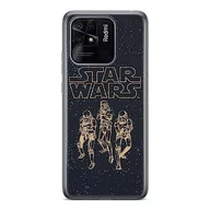 Etui i futerały do telefonów - Etui Gwiezdne Wojny 005 Star Wars Nadruk pełny Granatowy Producent: Xiaomi, Model: REDMI 10C - miniaturka - grafika 1