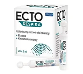 Przeziębienie i grypa - Ecto Respira Roztwór Do Inhalacji 20 Ampułek po 5 ml - miniaturka - grafika 1