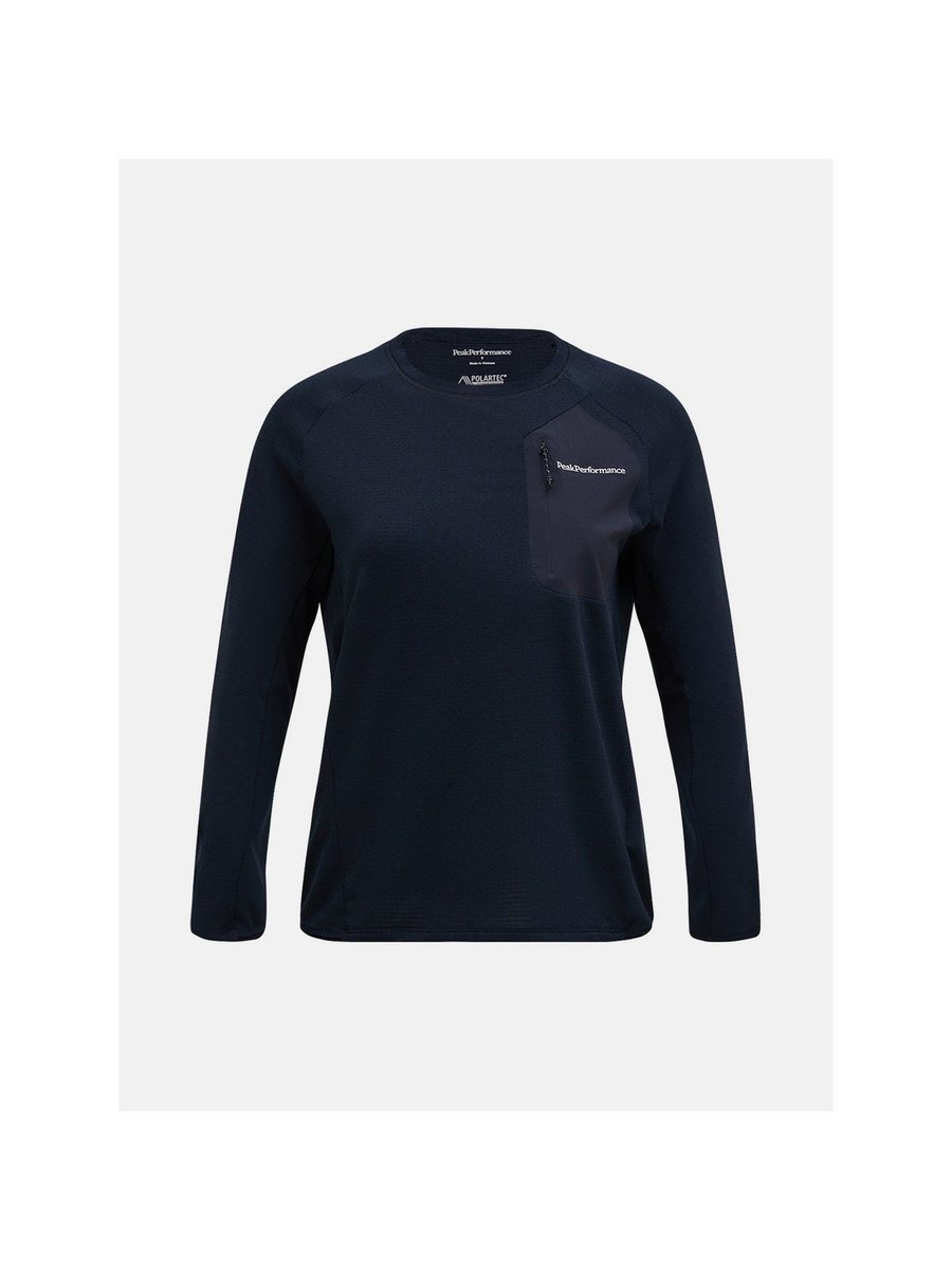 Bluza PEAK PERFORMANCE W Freelight Polartec Grid Crew czarny XS