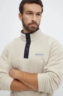 Columbia bluza sportowa Steens Mountain Half Snap kolor brązowy wzorzysta 2097721 - Bluzy męskie - miniaturka - grafika 1