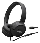 Słuchawki - JBL Tune 520C USB-C czarny - miniaturka - grafika 1