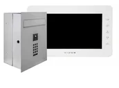 Wideodomofony - Wideodomofon Vidos z szyfratorem Vidos S14D-SKP M12W - miniaturka - grafika 1