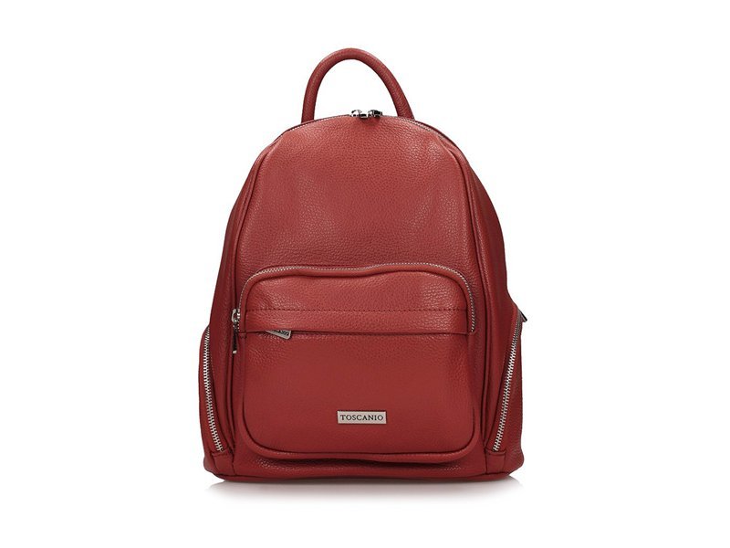 Skórzany klasyczny plecak Toscanio E117
