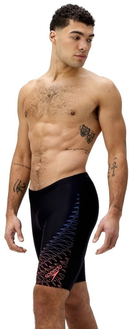 SPEEDO STROJE PŁYWACKIE MEN'S MEDLEY LOGO JAM RED 8-1135518663 T38 D7