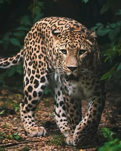 Koc dziecięcy Leopard green, 120 x 150 cm - Koce i narzuty dla dzieci - miniaturka - grafika 1