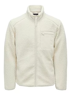ONLY & SONS ONSDALLAS Sherpa Jacket OTW VD męska kurtka polarowa, Silver Lining, XL, Silver Lining, XL - Kurtki męskie - miniaturka - grafika 1