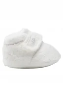 Kapcie damskie - UGG KAPCIE BIAŁE DZIECIĘCE NA RZEPY 18 ŻNH - miniaturka - grafika 1