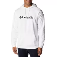 Bluzy sportowe męskie - Bluza Columbia Csc Basic Logo II Hoodie 1681664106 - biała - miniaturka - grafika 1