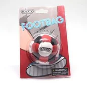 Zabawki i gry sportowe - Zośka Catchy Footbag czarno-czerwona - miniaturka - grafika 1