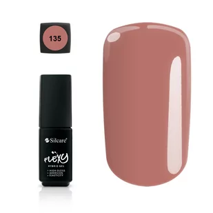 Silcare Flexy Hybrid Gel lakier hybrydowy 135 4.5g - Lakiery hybrydowe - miniaturka - grafika 1