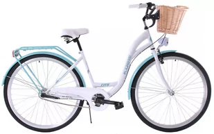 Kozbike (K21) S3 28 cali Damski Biało-Morski - Rowery - miniaturka - grafika 1