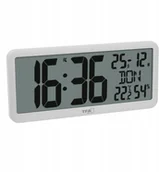Zegary - TFA 60.4525.02 biały Cyfrowy zegar radiowy z klimatem pomieszczenia - miniaturka - grafika 1
