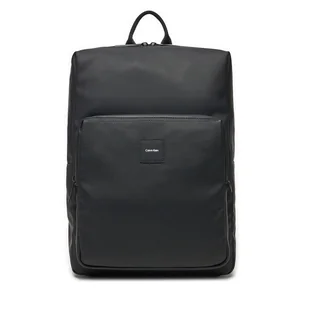 Plecak Calvin Klein Ck Essential Squared Bp Rub K50K512720 Czarny - Torby na laptopy - miniaturka - grafika 1