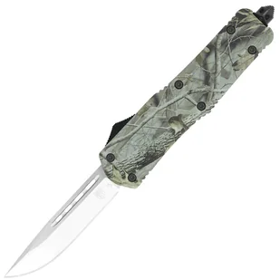 Nóż sprężynowy CobraTec FS-3 Large Drop-Point - Woodland - Noże - miniaturka - grafika 1