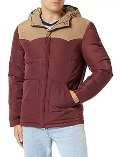 Wrangler Męska kurtka puchowa, Dahlia., S - Kurtki męskie - miniaturka - grafika 1