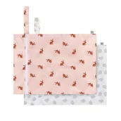 Chusteczki nawilżane - Lassig - Torby wodoodporne 2szt. - Little Forest Rabbit saszetki - miniaturka - grafika 1