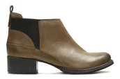 Botki damskie - Clarks, Botki damskie, Monica Pearl Tan Leather, rozmiar 37 - miniaturka - grafika 1