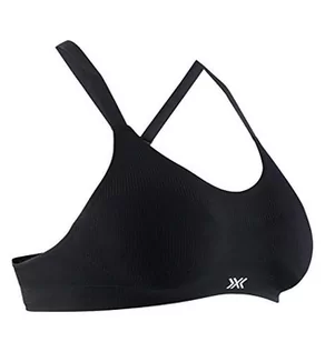 Biustonosze - X-Bionic damski biustonosz sportowy, bez fiszbin, trening fitness, bieganie, joga, Energizer 4.0, Sina Sports Bra czarny Opal Black X-L - grafika 1