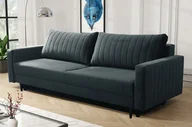 Sofy i kanapy - Kanapa PALMO rozkładana do salonu - Grafitowa - miniaturka - grafika 1