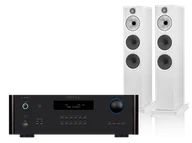 Zestawy stereo - Rotel RA-1572 MkII (czarny) + 603 S3 (biały) - miniaturka - grafika 1