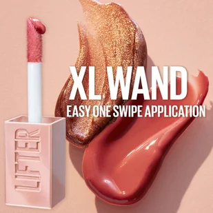 Maybelline Nawilżający błyszczyk do ust Lifter Gloss Lip Gloss) 5,4 ml Cień 16 Rust) - Błyszczyki do ust - miniaturka - grafika 9