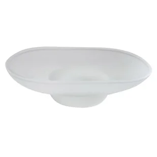 Mydelniczka owalna zapas Szkło - Mydelniczki i dozowniki mydła - miniaturka - grafika 1