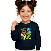 Bluzy dla dziewczynek - BLUZA DZIECIĘCA 67 SIX SEVEN VIRAL DLA CHŁOPCA DZIEWCZYNKI 134-140 - miniaturka - grafika 1