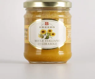 Włoski miód z kwiatów słonecznika, 250 g / Brezzo - Miód - miniaturka - grafika 1