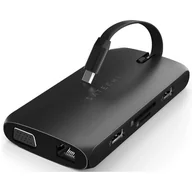 Huby USB - Satechi - Usb-C On-The-Go Multiport Adapter Czarny - miniaturka - grafika 1