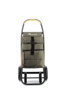 Wózek na zakupy Rolser Clec M Termo Polar 8 Plus Lemon - khaki - Torby i wózki na zakupy - miniaturka - grafika 1