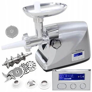 Maszynka Do Mielenia Mięsa Max 2200 Duża Moc Metal - Maszynki do mięsa - miniaturka - grafika 1