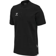 Koszulki męskie - Koszulka z kołnierzykiem sportowa Hummel hml Move Grid Polo 214795 r. M - miniaturka - grafika 1