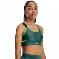 Bielizna sportowa damska - Biustonosz treningowy Under Armour UA Infinity Crossover High - zielony - UNDER ARMOUR - miniaturka - grafika 1