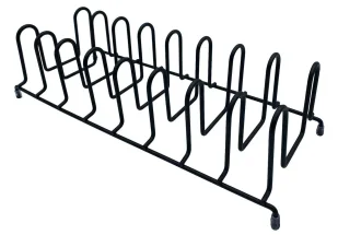 Klasyczny metalowy stojak kuchenny na pokrywki P8-E90 - Pudła i pojemniki do przechowywania - miniaturka - grafika 1