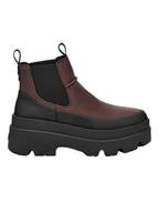 Botki damskie - UGG Skórzane sztyblety "Brisbane" w kolorze brązowym - miniaturka - grafika 1