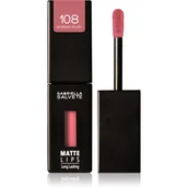 Szminki - Gabriella Salvete Matte Lips Pomadka 4,5 ml Odcień 108 Endless Blush - miniaturka - grafika 1