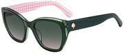 Okulary przeciwsłoneczne - MOSCHINO LOVE MOL601, okulary, Pink, 55 damskie, Różowy - miniaturka - grafika 1