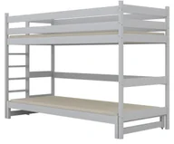 Łóżka dla dzieci i młodzieży - Białe piętrowe łóżko dziecięce dwuosobowe Tifi 4X - 5 rozmiarów - miniaturka - grafika 1