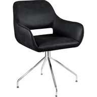 Krzesła - Unique Krzesło Talia czarne - miniaturka - grafika 1
