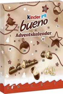 Ferrero Kinder Bueno Kalendarz Adwentowy 2025 181g 24 Sztuki - Niemcy - Bombonierki i czekoladki - miniaturka - grafika 1