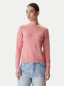 Swetry damskie - Vero Moda Sweter Doffy 10201022 Koralowy Regular Fit - miniaturka - grafika 1