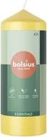 Świece - Bolsius Świeca pieńkowa 150/58 Essentials Słoneczny żółty - miniaturka - grafika 1
